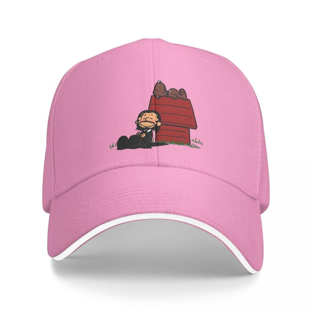 John Wick Baba Yaga Trucker Cap Merch Classic Cute Keanu Wick and Dog Snapback Hat For Unisex Casquette Adjustable