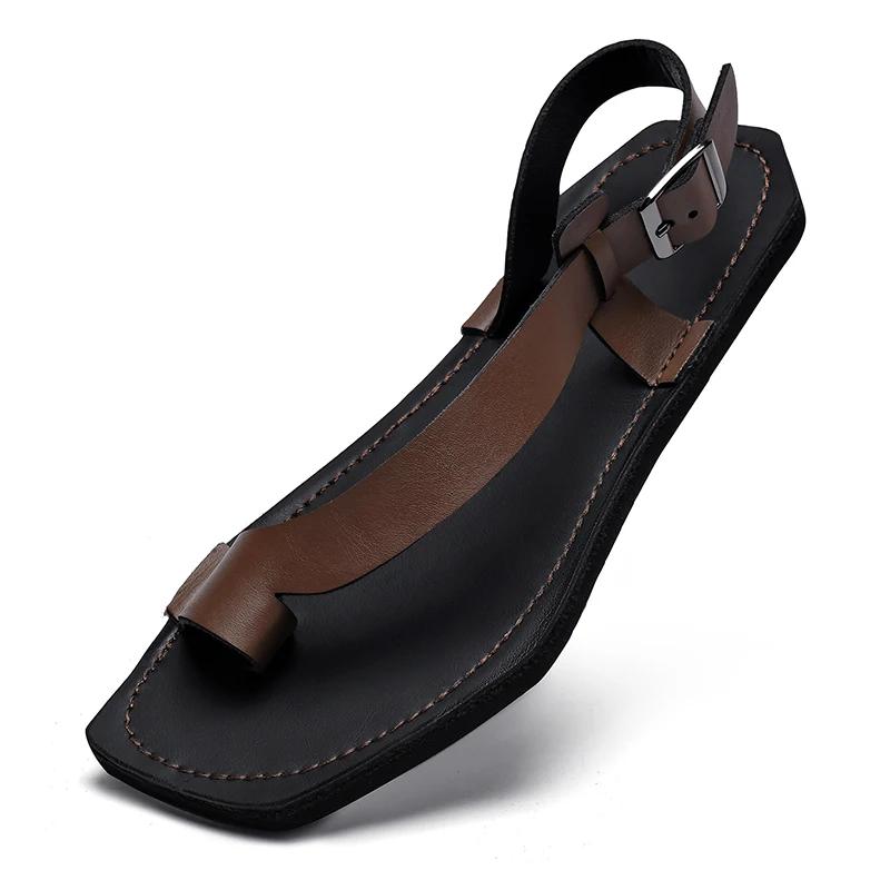 Fashion Lightweight Men's Casual Slippers Outdoor Summer Sandals Men Soft Sole Comfort Flip-flops Fashion Sandals New Male Beach Shoes