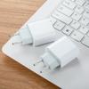 Быстрое зарядное устройство PD20W с двумя портами: PD+QC3.0, Быстрая зарядка 20 Вт, Совместимое зарядное устройство для мобильного телефона, версия для США/ЕС