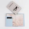 Men Women Fashion Passport Holder Case for Travel New Leather Waterproof Passport Cover with Card Holder