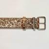 Сверкающий ремень-пряжка с пайетками для взрослых и подростков Blingbling Розовый поясной ремень Модная поясная лента для платьев свитеров
