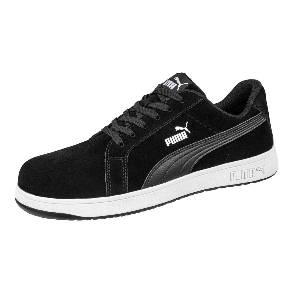 Puma Safety Мужские культовые замшевые низкие кроссовки