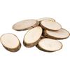 Creotime Tree Trunk Discs 7.5x4.5x0.8 Cm 20 Pieces