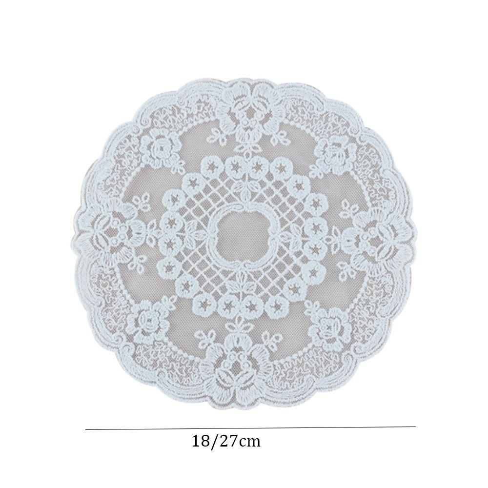 Кухонные принадлежности Кружевная вышитая подставка для вечеринки, свадьбы, украшения для дома, покрытие стола