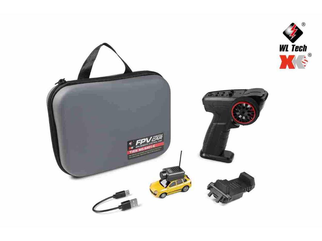 Автомобиль с FPV-камерой Weili 6401: Мини-радиоуправляемая машинка с управлением по Wi-Fi и управлением через мобильное приложение