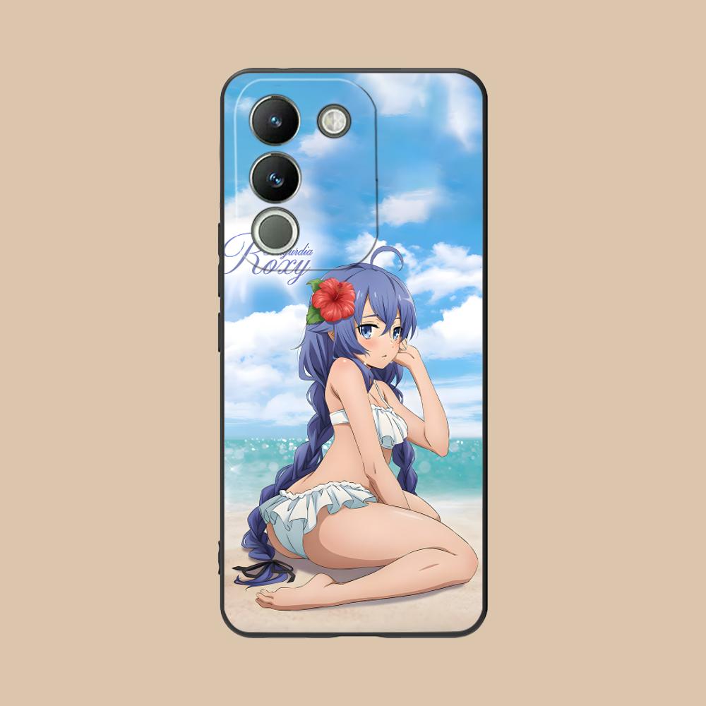 Чехол для мобильного телефона Mushoku Tensei Roxy для VIVO V60 V50 V40 V30 V29 V27 V25 V23 Pro Lite 5G Цветной Печатный Чехол Чехол Красивый