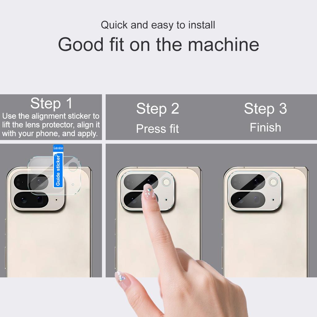 Для Google Pixel 10 Pro Fold Glass IMAK High Definition интегрированная тонкая стеклянная линза пленка