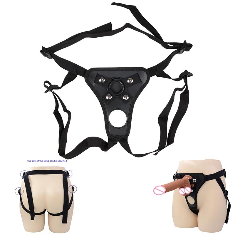 Wearable Strapon Penis Strap On Dildos Pants Realistic Dildo Panties Harness Belt Strap Anal Plug Sex Toys for Woman Lesbian