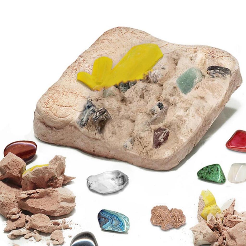 Детский набор для археологических раскопок драгоценных камней, игрушка, креативная игрушка ручной работы