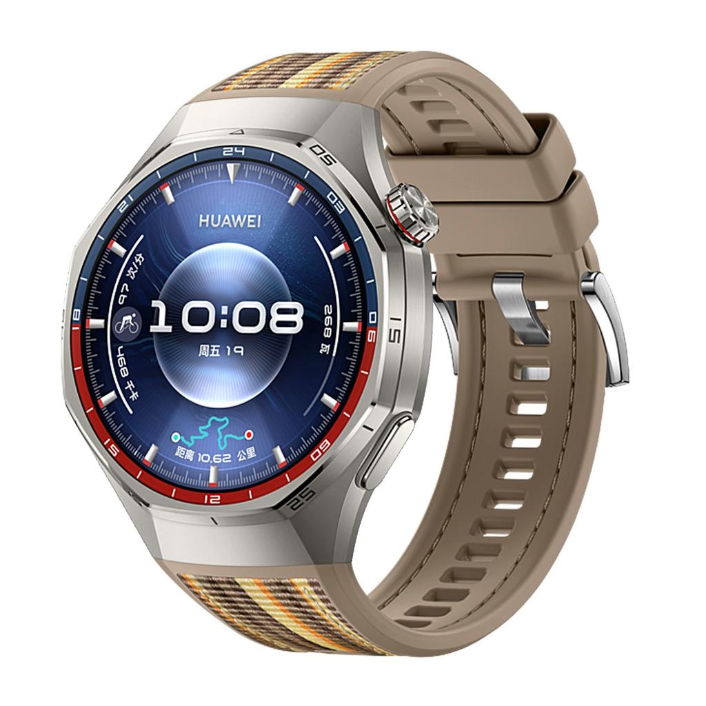 Нейлоновый силиконовый ремешок для часов Запасной ремешок для Huawei Watch GT 6 GT6 Pro 46 мм Плетеный ремешок Браслет Наручный ремешок