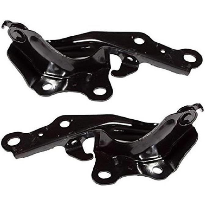 2005-2015 Toyota Tacoma Передний левый и правый набор петель капота | TY4402B1TY4402B2 | Набор из 2 штук | Неоригинальный | Черный | Сталь