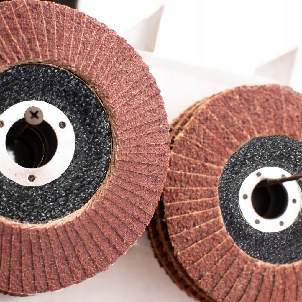 Wood Metal Sanding Disc 115mm Set of 10 Flap Discs