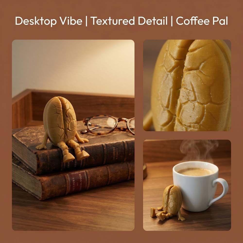Mocha pot Coffee cup Ornament 3D Printing Home Decorations Coffee Bean Ornaments Coffee Shop