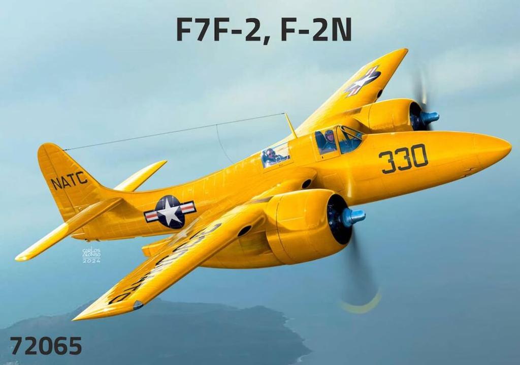 Fly Пластиковая модель Grumman Tigercat FLX72065 1/72 F7F-2/2N (Самолет)