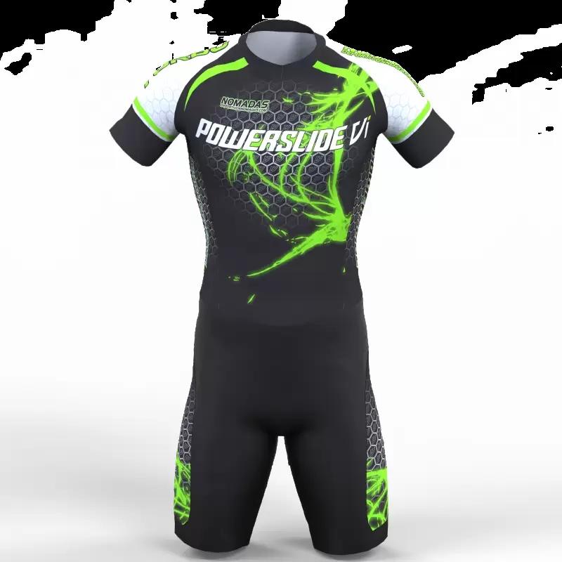 Breathable Cycling Suit Set 2026 Powerslide Skinsuit Team Speed Skating Triathlon Suit Men Inline Speed Skating Tights Racing Suit Ropa Ciclismo