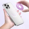 Magnetic Phone Ring Holder Silicone Phone Grip Stable Skin-friendly Selfie Ring Holder for Hands-Free Viewing