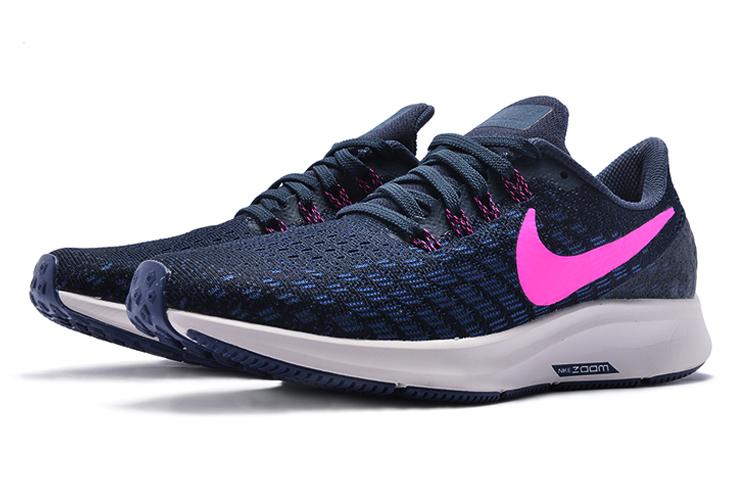 Nike Женские кроссовки Air Zoom Pegasus 35 'Obsidian Pink Blast Deep Royal Blue' 942855-401
