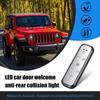 Автоматические дверные фонари Интеллектуальные датчики Регулируемые светодиодные фонари Высокая яркость Предупреждающие огни Энергосберегающие фонари для большинства транспортных средств