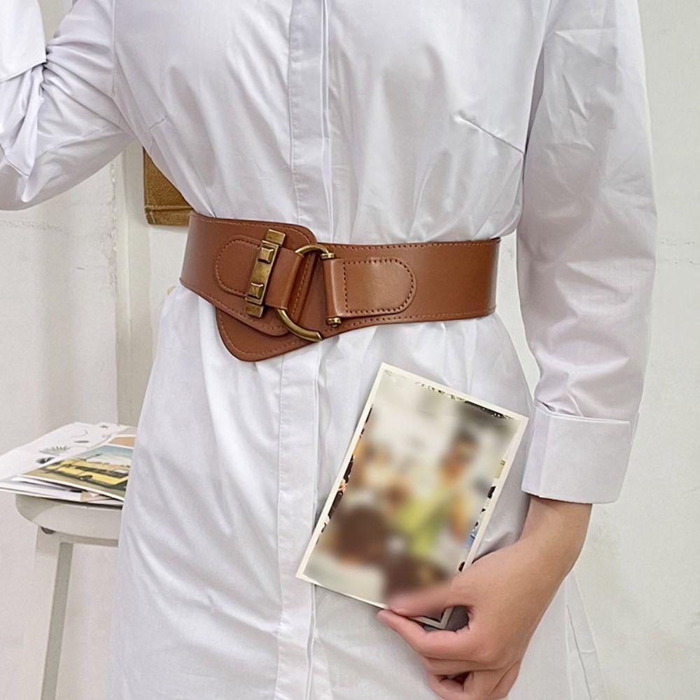 Alloy Buckle Waist Belt Waist Belts For Wome Fashion Wide Belts Dress