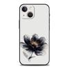 Чехол для телефона iPhone 17 16e 15 14 13 12 11 Pro Max SE 7 8 Plus Оболочка iPhone 16 Мягкий ТПУ Чехол Каллиграфия Цветок