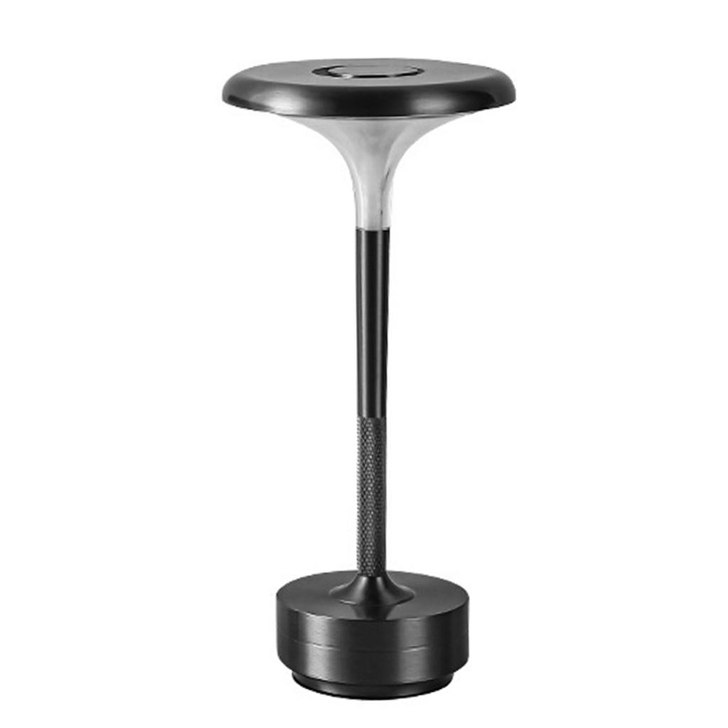 Rechargeable LED Table Lamp Touch Control Stepless Dimmable Nightstand Light Portable Desk Lamp for