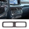ABS Grain Interior Center Dashboard AC Air Vent Cover For Ford Maverick -23