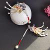 Pearl Chinese Style Hairpin Tassel Hanfu Headwear Antique Hanfu Hair Stick  Girl Hair Accessories