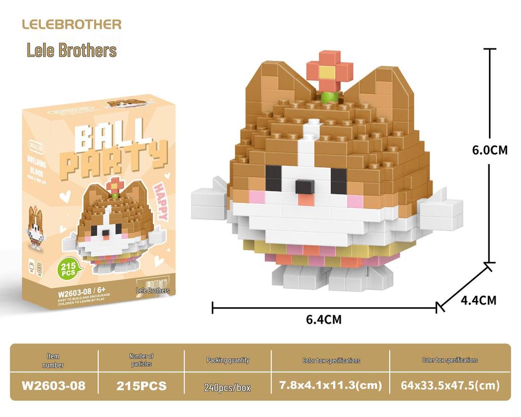 Совместимые с Lego микро строительные блоки мультяшные фигурки - детские развивающие настольные игрушки