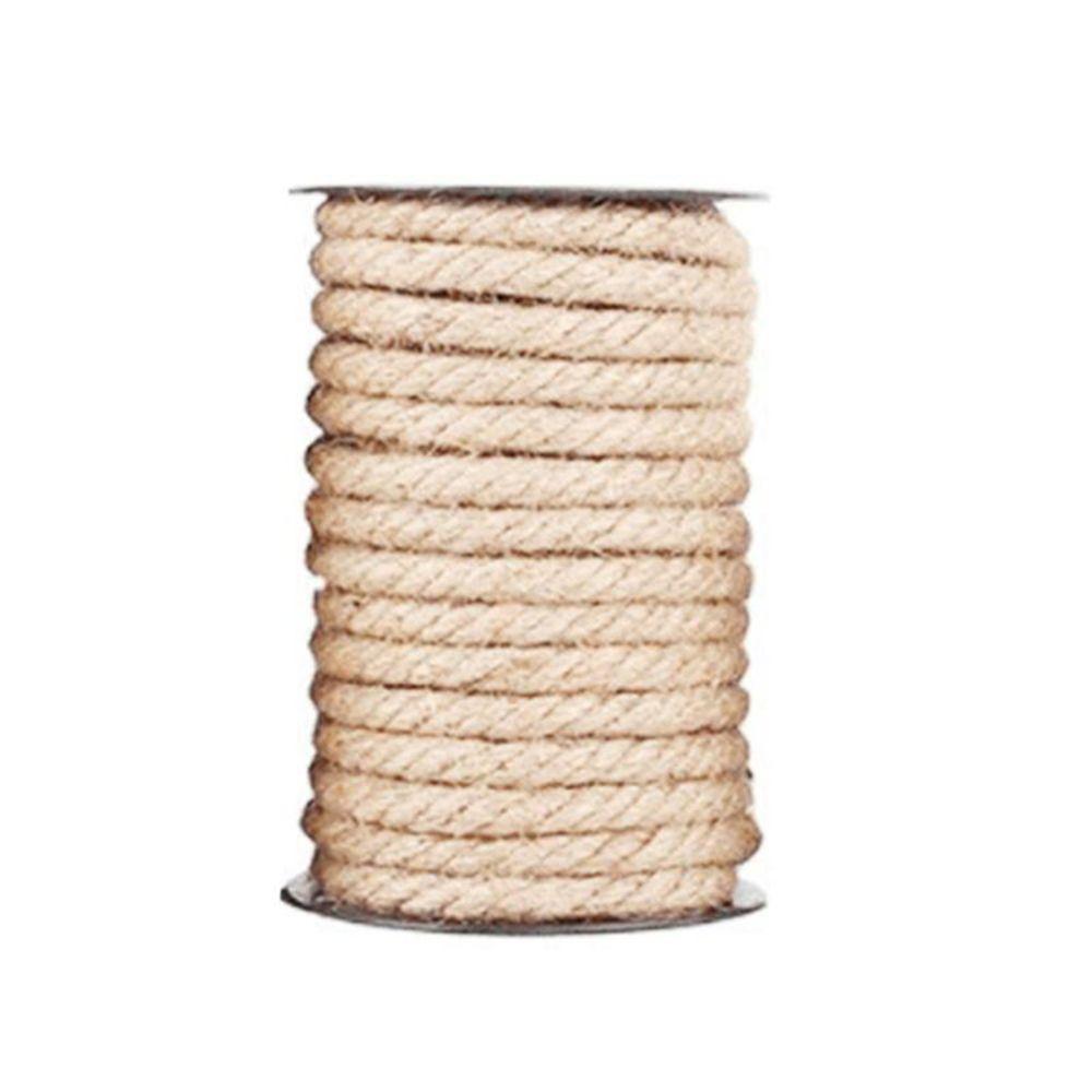 Meters Party Decor Thick Twine Shank Burlap Wedding Gardening Jute Rope DIY Cord String for Craft