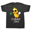 Pickleball Sport Player Funny Summer Graphic Streetwear Dink Responsibly Pickleball Chick Gifts Loose T-shirt Mens Clothing