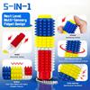 5-in-1 Spiked Roller Toy 3D Printed Spiky Pain Stim Keychain Pocket Mini Sensory Fidget