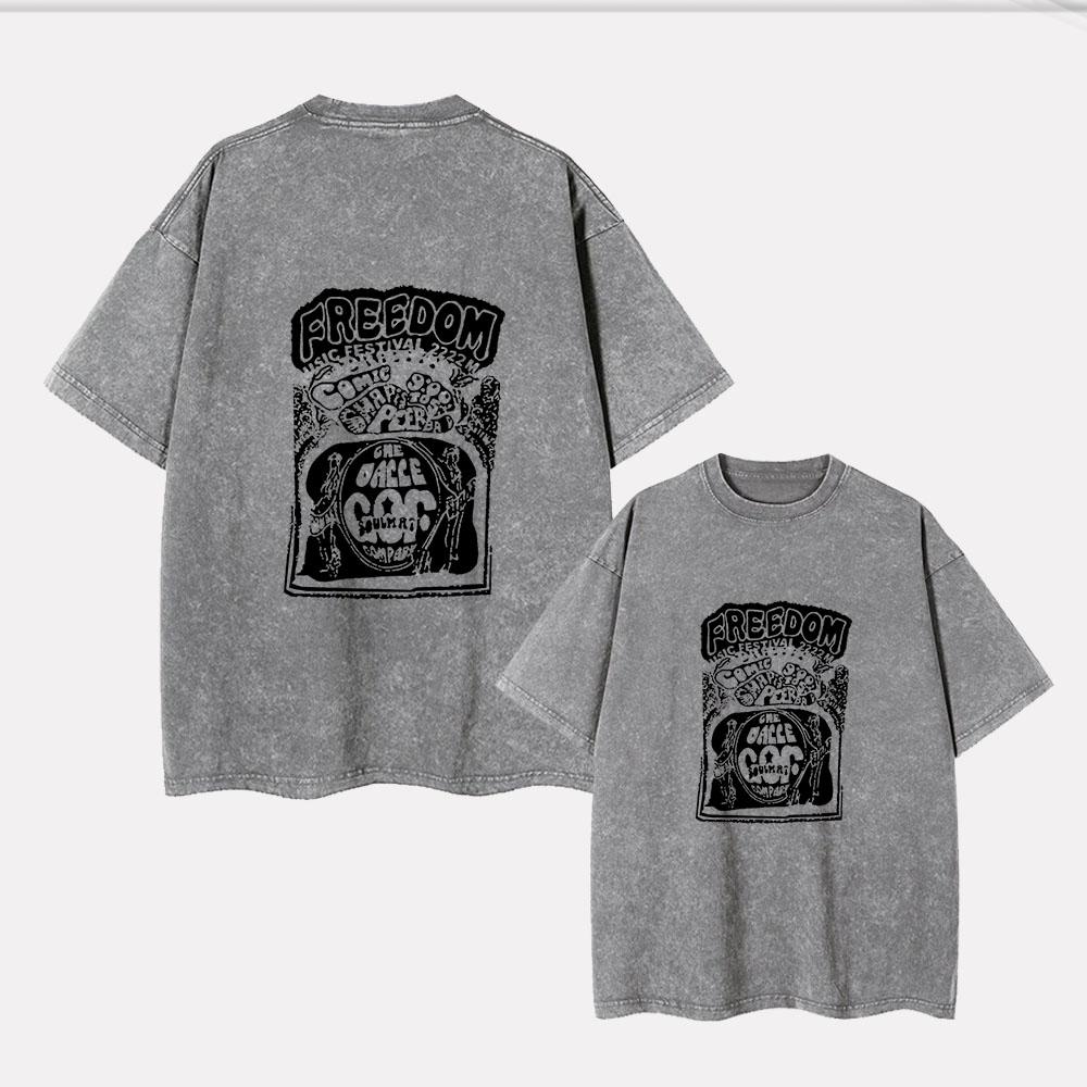 Brings Me The Horizons BMTH T Shirts Hip Hop Washed Cotton Harajuku T-Shirt Men Women Tops Streetwear Graphic Tees