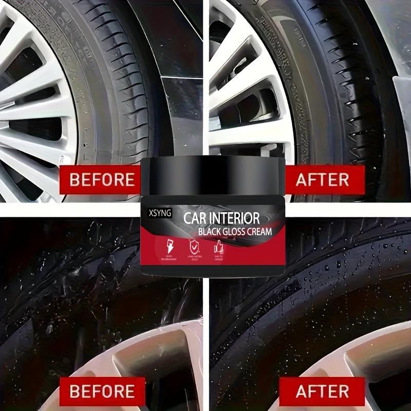 Plastic Coated Automotive Interior Dashboard Wax, Smooth Surface, Automotive Dashboard Refurbishment, Repair and Maintenance Gel