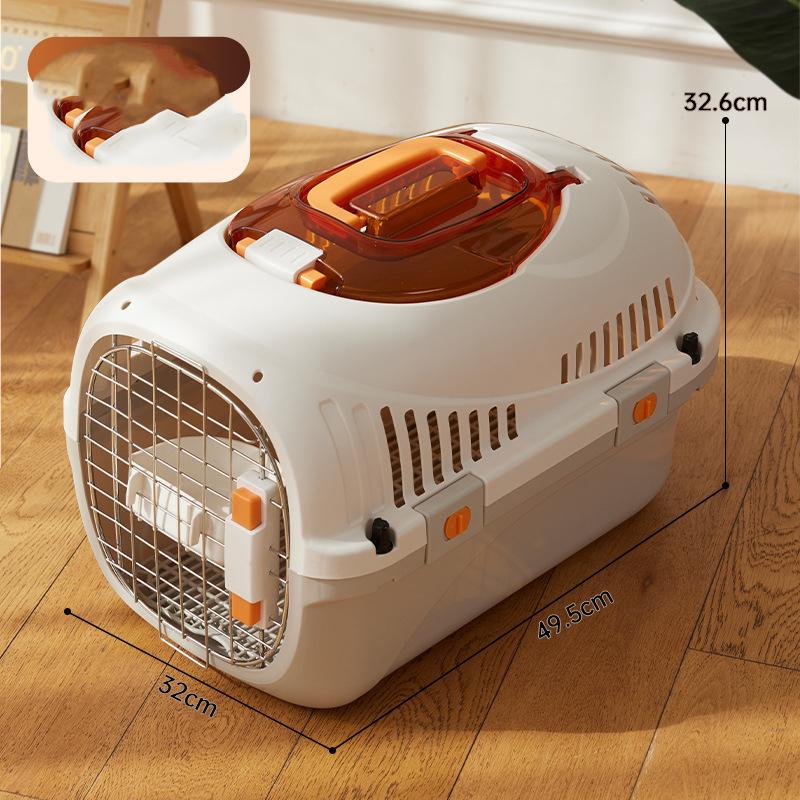 Воздушный бокс для кошек, переносная переносная клетка для кошек, съемная и моющаяся, транспортный бокс для кошек и собак, для выхода на улицу
