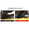 Matte Black Rearview Mirror Anti-wind Buffeting Deflector For Toyot Supra 19-24