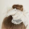 Sweatsweet BIG LACE SCRUNCHIE - CREAM