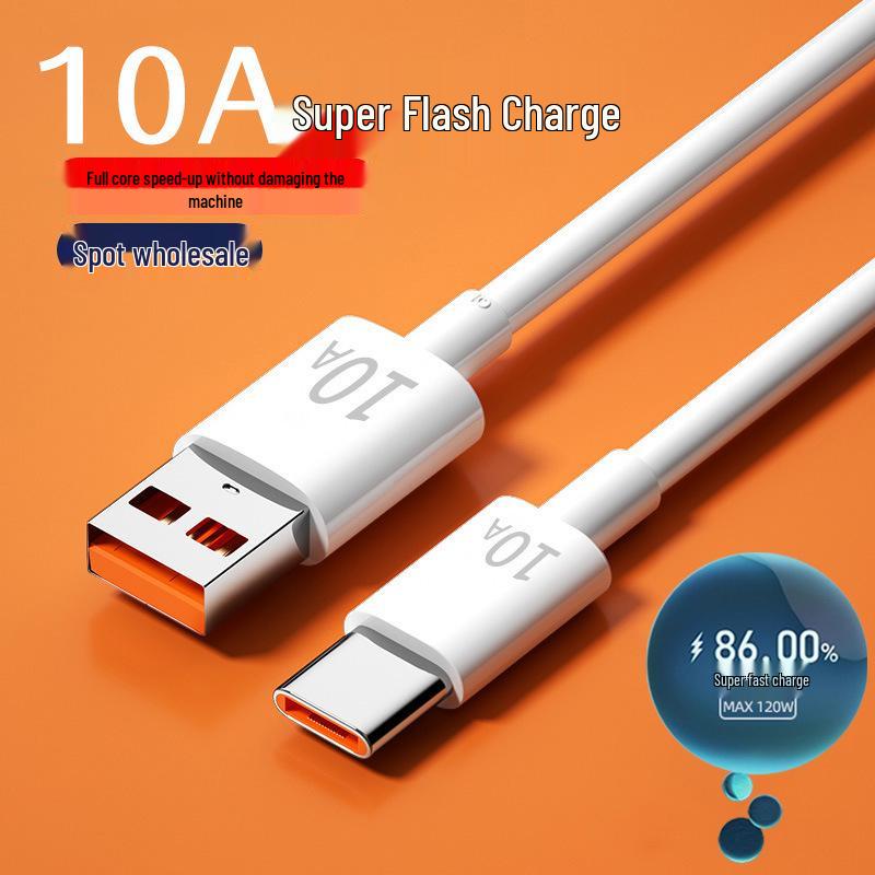 Кабель Type-C для быстрой зарядки 120 Вт с цифровым дисплеем для ноутбуков Apple/Huawei