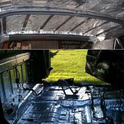 Автомобильный шумопоглощающий коврик толщиной 9,8 x 7 дюймов, 5 мм, автозвукоизоляционный и вибропоглощающий материал