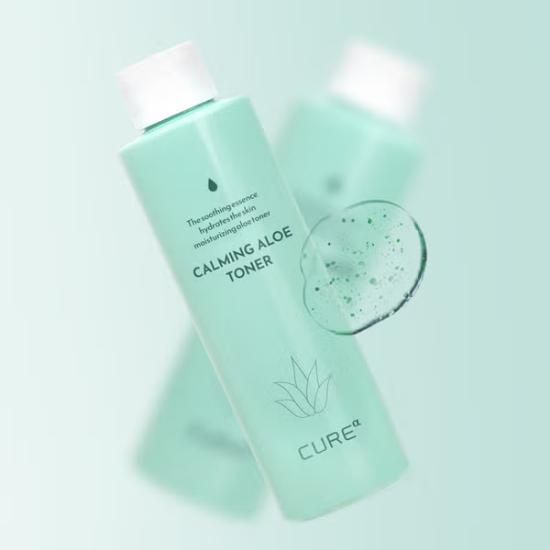 Успокаивающий тонер с алоэ Cure Alpha 200 мл