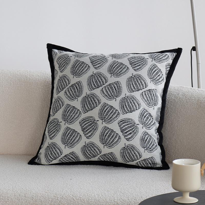 Наволочка молочно-кофейного цвета, подушка для дивана в стиле французского крема, подушка для гостиной, декоративная подушка для эркерного окна