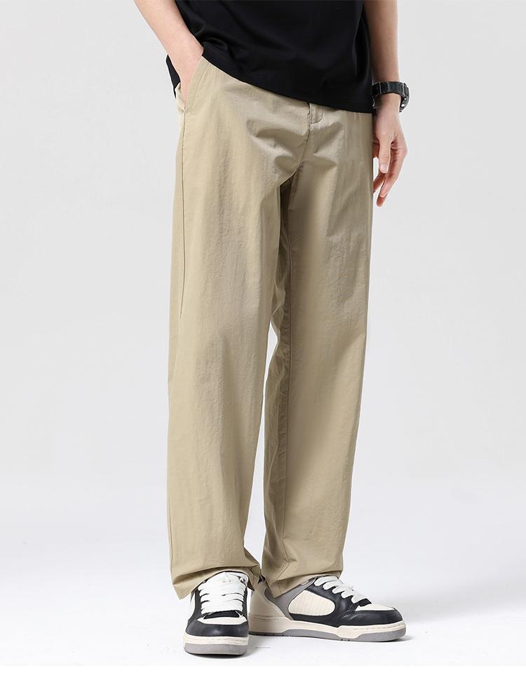 Japanese Style Linen Blend Casual Pants for Men