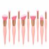 10 шт. набор синтетических кистей для макияжа, тональный крем, румяна, тени для век, контурные кисти для макияжа