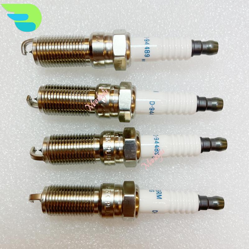 4PCS Double Iridium Spark Plug for Ford 9A6G-12405-AA CYFS12YPC Volvo 30758130 Champion D-94489 CCH9016 AJ813092