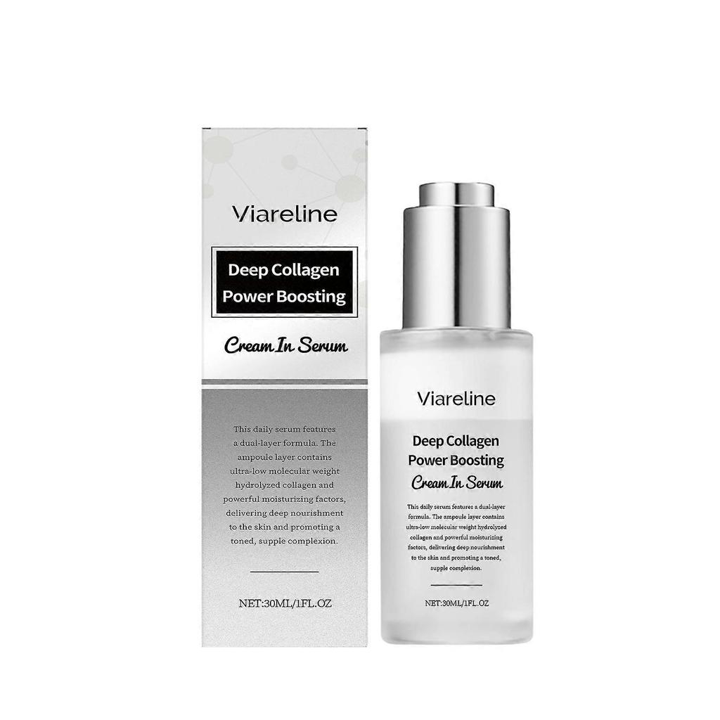 Viareline Collagen Care Essence - Moisturizing And Softening Facial Skin, Delicate And Hydrating Essence