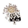 Women'S Light Luxury Pearl Brooch, High-End Niche Brooch Chest Flower, Clothing Buttoned Accessories