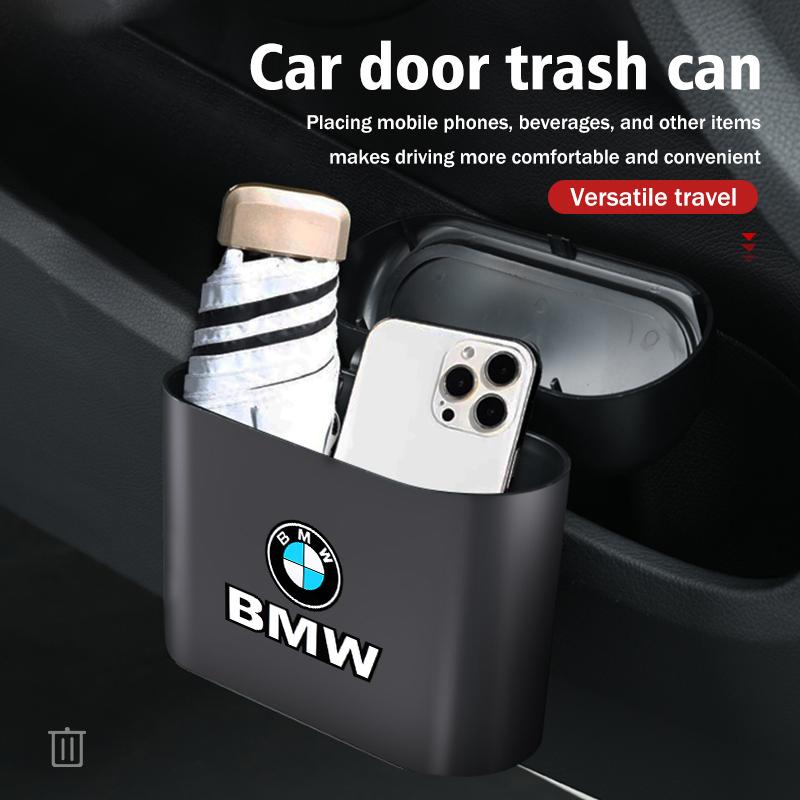 Multifunctional Car Trash Can Hanging Vehicle Garbage With Lid For BMW E46 E90 E60 F10 E39 F30 E36 E87 E90 E30 E53 F31 E92 GG9