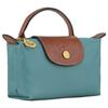 Longchamp Le Pliage Original Series Сумка-тоут из нейлона на кнопке-молнии Женская сумка-тоут Эвкалипт 34175089P93