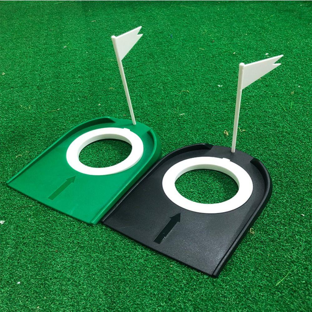 with Hole Flag Golf Putting Hole Cup Putting Cup Golf Putting Regulation Cup  Training Aids