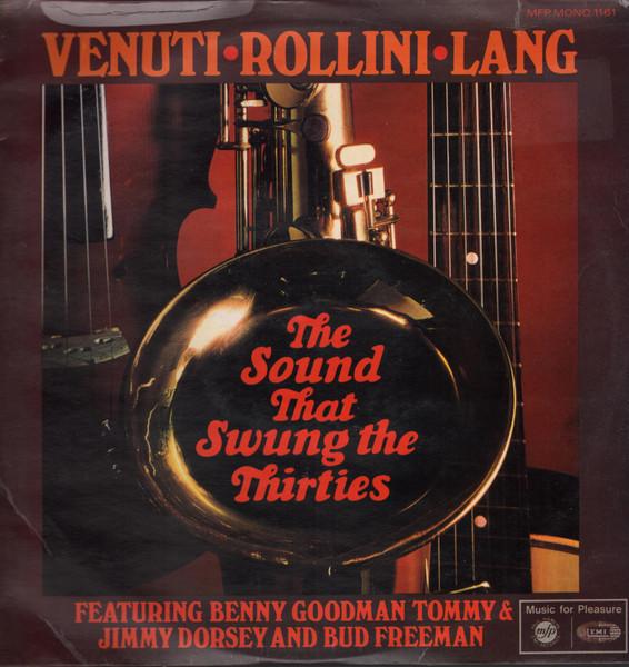 Виниловая пластинка JOE VENUTI , ADRIAN ROLLINI , EDDIE - The Sound That Swung The Thirties MFP1161 Music For Pleas UK Jazz Б/у