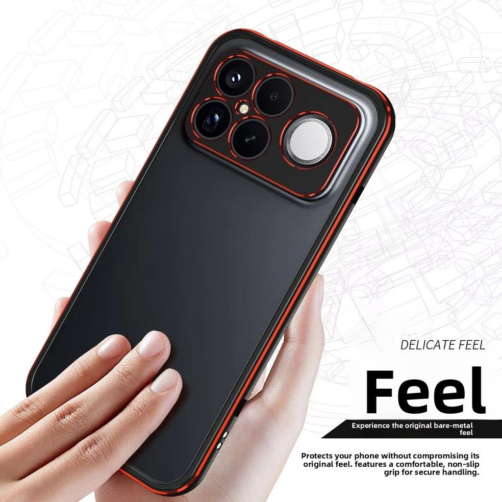 Чехол для POCO F9 F8 Ultra Pro Легкая рама из алюминиевого сплава Теплоотвод Защита от падений Ударопрочный бампер Funda